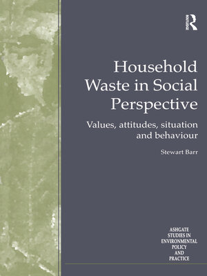 cover image of Household Waste in Social Perspective
